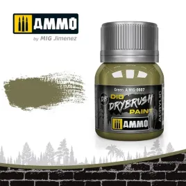 ammo-mig-0607-farba-drybrush-green-40ml