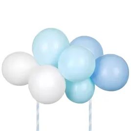 topper-balonowy-na-tort-niebieskie-biale-balony-baloniki-dekoracyjny-29cm