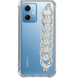 etui-do-xiaomi-redmi-note-12-5g-antishock-przezroczysty-case-szary-pasek