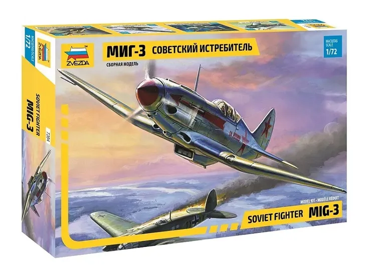 1-72-soviet-fighter-mig-3-marka-zvezda-okres-ii-wojna-swiatowa