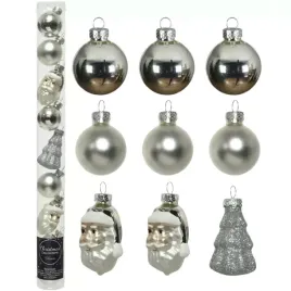 bombki-szklane-choinkowe-mikolaj-choinka-9sztuk-srebrne-choinkowe