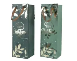 torba-prezentowa-merry-christmas-zielen-10x12x36cm