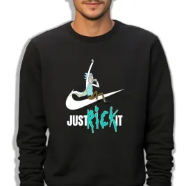 bluza-dresowa-meska-czarna-just-rick-it-swoosh-sportowe-wzory-rozmiar-m
