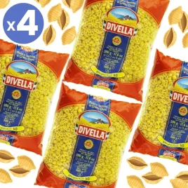 4x-wloski-makaron-muszelka-drobna-margheritine-pszenica-durum-500g-divella