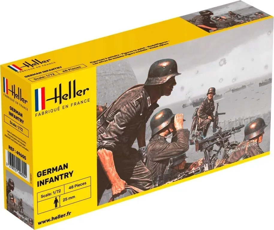 heller-49605-german-infantry-1-72-material-tworzywo-sztuczne