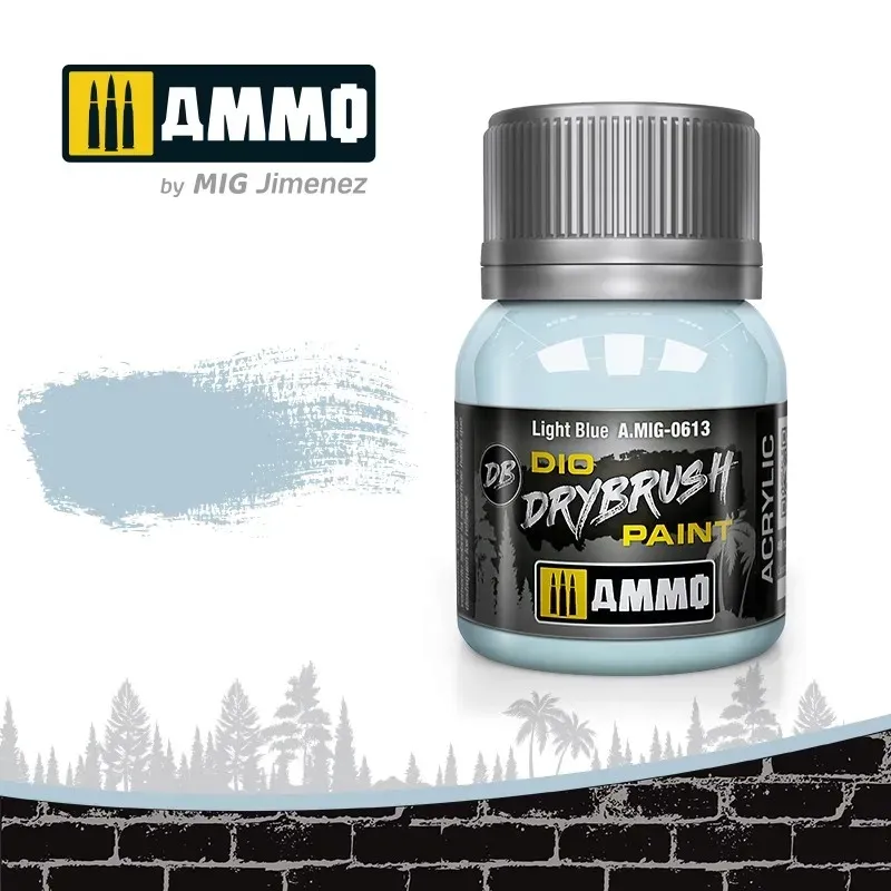 ammo-mig-0613-farba-drybrush-light-blue-40ml-stan-nowy