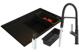 zlewozmywak-jednokomorowy-pyramis-granit-czarny-camea-bateria