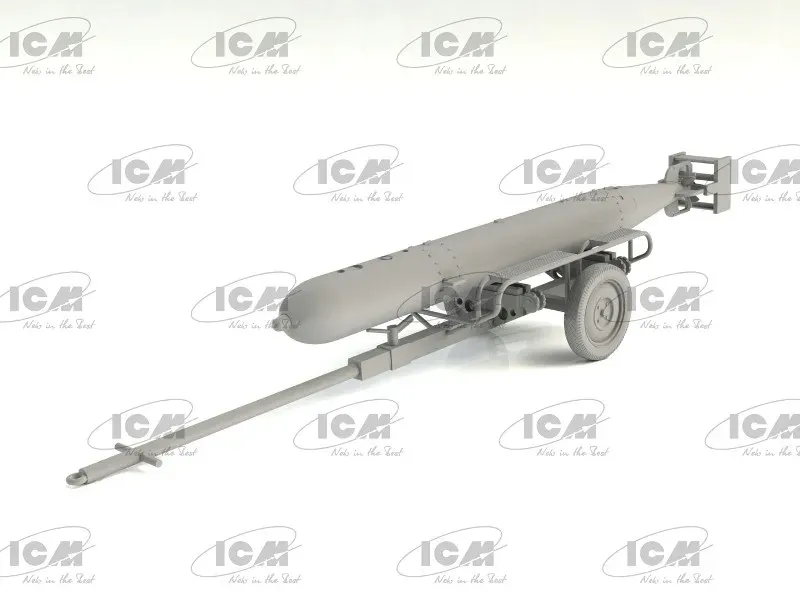 wwii-german-torpedo-trailer-1-48-marka-icm