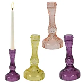 swiecznik-szklany-diamentowe-zdobienia-dlugi-17cm
