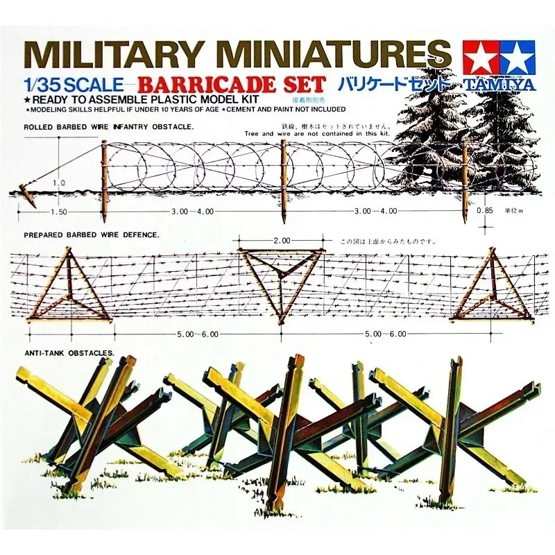 1-35-tamiya-35027-barricade-material-tworzywo-sztuczne