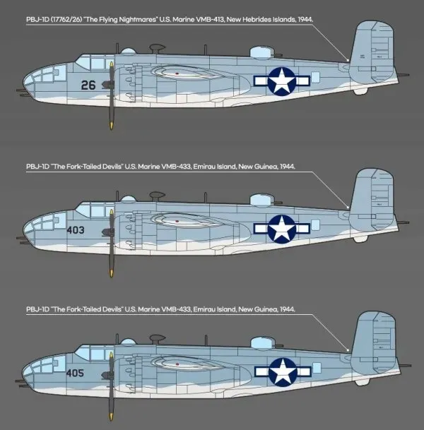 academy-12334-usmc-pbj-1d-b-25-mitchell-1-48-skala-skala-1-48