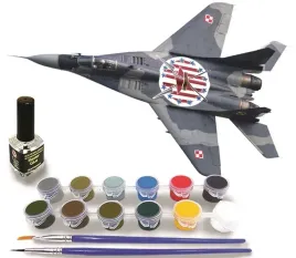 1-72-mig-29-fulcrum-polish-rocket-z-odznaka-kosciuszkowska-farbki-pedzelki