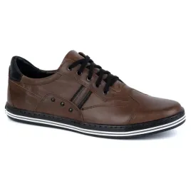 buty-meskie-casual-1801-ciemny-braz-polbuty-sneakersy-sznurowane-44
