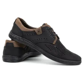 skorzane-buty-meskie-azurowe-na-lato-sznurowane-polskie-402l-br-czarne-40