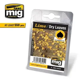 ammo-mig-8405-liscie-lipy-lime-dry-leaves