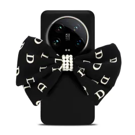 etui-do-xiaomi-14-ultra-obudowa-matowa-czarna-case-charms-czarna-kokardka
