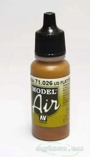 vallejo-71026-model-air-18ml-us-brown-wykonczenie-matowe
