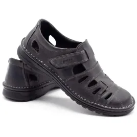 buty-meskie-skorzane-azurowe-slip-on-na-lato-501-szare-40
