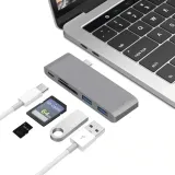 adapter-hub-usb-c-przejsciowka-rozgaleznik-microsd-sd-stan-nowy