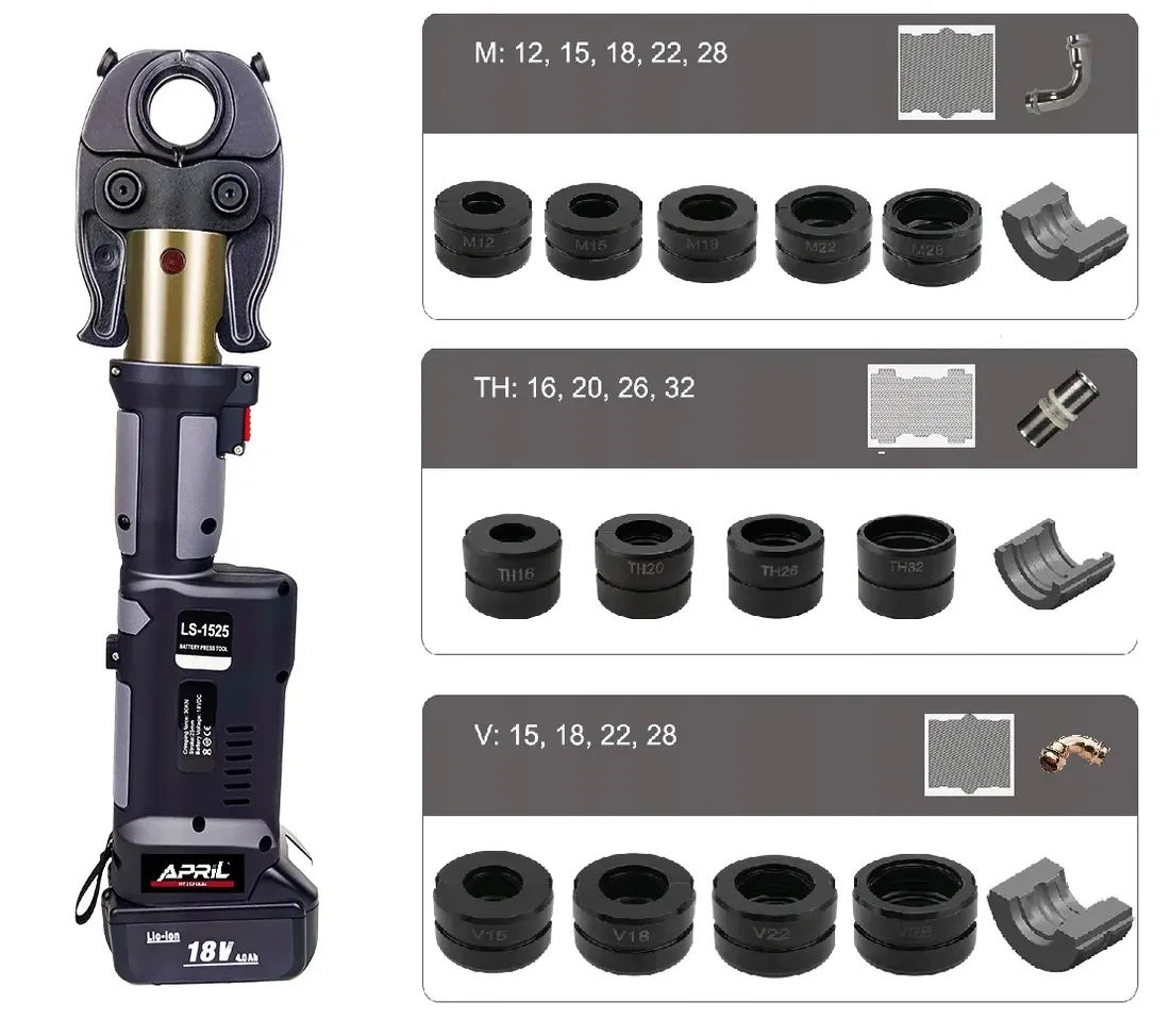 zaciskarka-do-rur-praska-hydrauliczna-akumulatorowa-18v-elektryczna-cegowa-stan-nowy