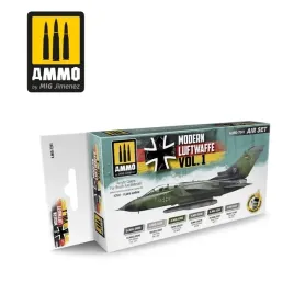 ammo-mig-7241-zestaw-farb-modern-luftwaffe-vol-1