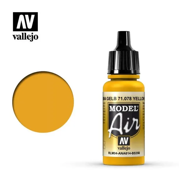 vallejo-71078-model-air-18ml-gold-yellow-marka-vallejo