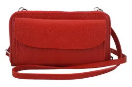 portfel-z-etui-na-telefon-ze-skory-czerwony