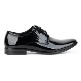 Zdjęcie produktu Męskie buty wizytowe eleganckie 304LU na lekkim obcasie skóra naturalna 39