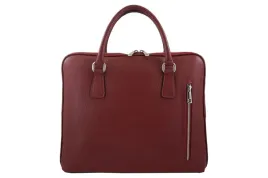 skorzana-torba-na-laptopa-casual-czerwona