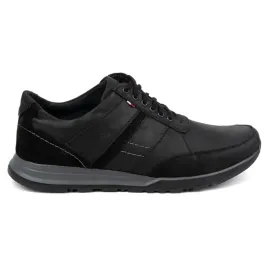Zdjęcie produktu Buty męskie skórzane sznurowane SPORT STYLE 310GT POLSKIE czarne 44