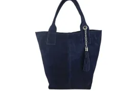 torebka-damska-skorzana-zamszowa-z-fredzlem-shopper-bag-granatowa