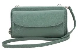 portfel-z-etui-na-telefon-ze-skory-wloski-zielony