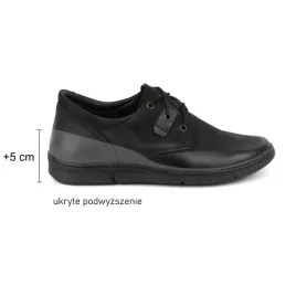buty-meskie-podwyzszajace-casual-sznurowane-skorzane-5cm-237kz-czarne-42