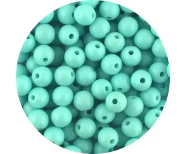 koraliki-gladkie-klasyczne-w-ksztalcie-kulki-8mm-50szt-akryl-turkusowe