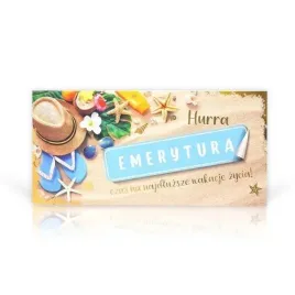 kartka-z-okazji-emerytury-hura-emerytura-plaza-piasek-zyczenia