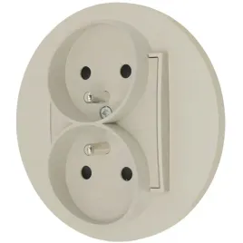 gniazdo-podwojne-z-ramka-okragla-seria-mini-kolor-taupe