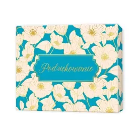 pudelko-na-czekoladki-podziekowania-prezent-turkusowe-kwiaty-zloto