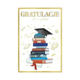 kartka-z-okazji-ukonczenia-studiow-magister-ksiazki-biret-zyczenia