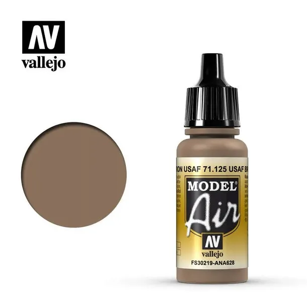 vallejo-71125-model-air-18ml-usaf-brown-marka-vallejo