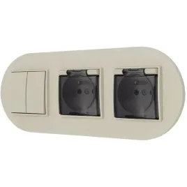 wlacznik-podwojny-i-dwa-gniazda-hermetyczne-z-ramka-okragla-mini-taupe