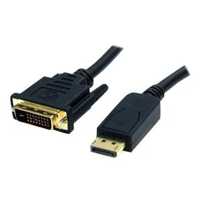 startech-com-dp2dvi2mm6-adapter-kablowy-18-m-displayport-dvi-d-czarny-stan-opakowania-oryginalne