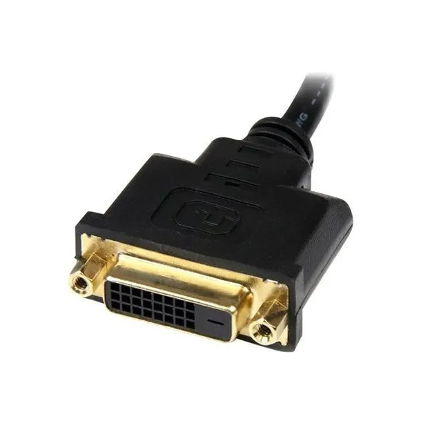 startech-com-hddvimf8in-adapter-kablowy-02-m-hdmi-dvi-d-czarny-stan-opakowania-oryginalne