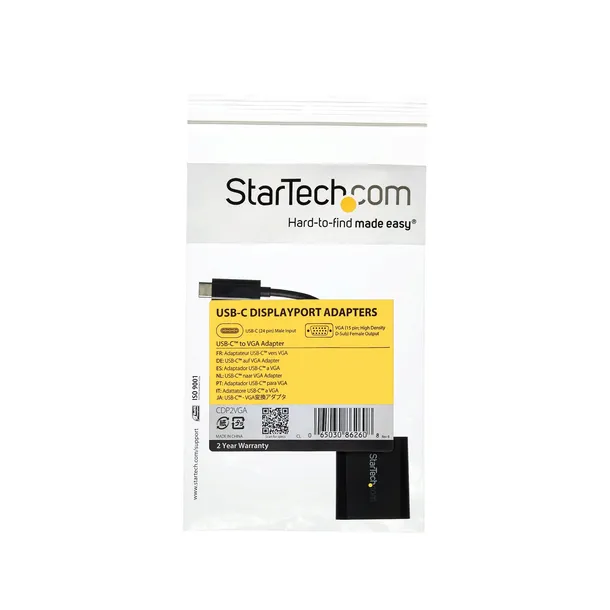 adapter-usb-c-na-vga-startech-cdp2vga-czarny-do-laptopa-stan-nowy-kod-producenta-inny