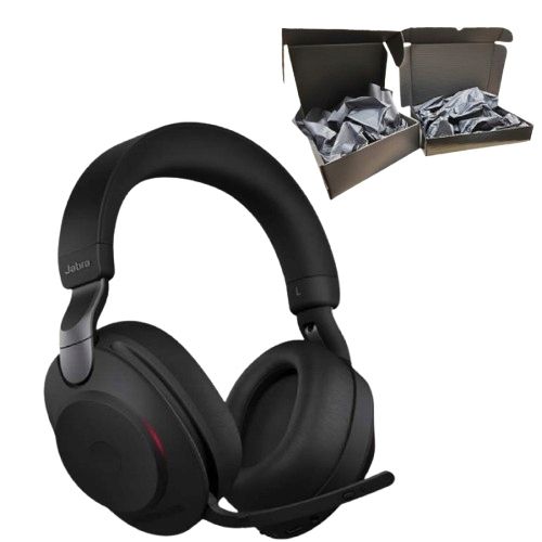 Jabra Evolve2 85 ANC Bezprzewodowe z Linkiem USB w opakowaniu prezentowym