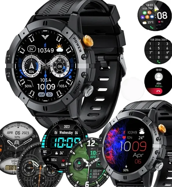 SMARTWATCH ZEGAREK MĘSKI CUBOT C29 ROZMOWY PANCERNY WODOODPORNY MENU PL
