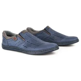 buty-meskie-skorzane-na-lato-azurowe-wsuwane-polskie-401l-sz-granatowe-37
