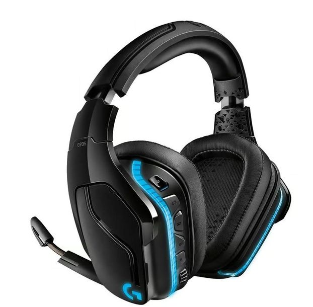 Logitech G935 – bezprzewodowe słuchawki nauszne gaming dźwięk 7.1 DTS, RGB