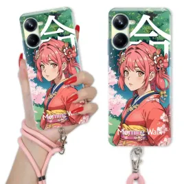 etui-do-realme-10-pro-5g-ze-sznurkiem-anime-sakura-rozowy