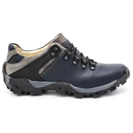 buty-meskie-trekkingowe-skorzane-niskie-sznurowane-116-granatowe-42