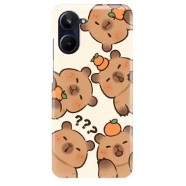 etui-do-realme-10-4g-slodkie-capy-cute-beige-capybara-urocze-wzory